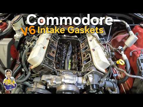 Commodore Intake Manifold Gasket Replacement the Good old V6 Ecotec 