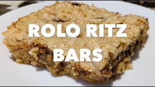 ROLO RITZ BARS | EASY DESSERT | 3 INGREDIENTS ONLY! | EASY RECIPE | STIR IT UP! RECIPES