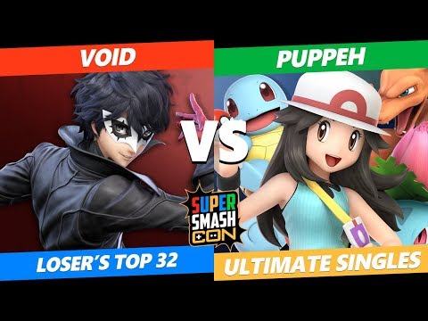 SSC 2019 SSBU - CLG VoiD (Joker) VS  Puppeh (Trainer) Smash Ultimate Loser's Top 32