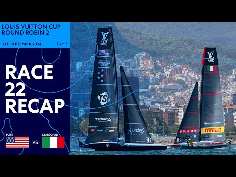 Louis Vuitton Cup Round Robin Race 22 Recap