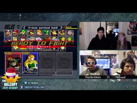 Melee @ the Balcony 76 - Pools RR ft. Gyran (Sheik) VS BCB|Kage (Ganondorf)
