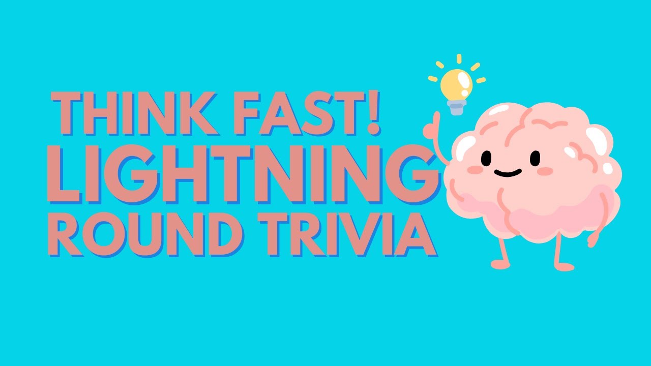 Think Fast! Lightning Round Trivia | Quiz Quest TV