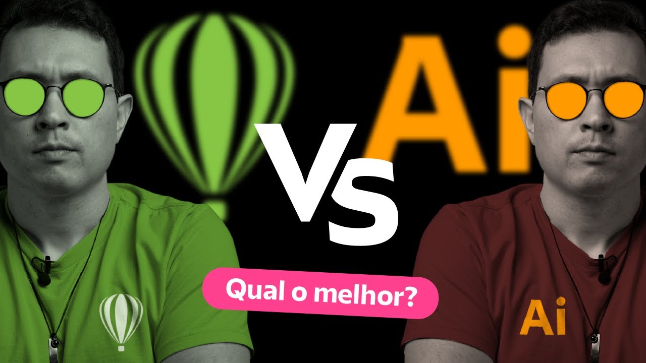 Qual o melhor software: Corel Draw ou Adobe Illustrator?