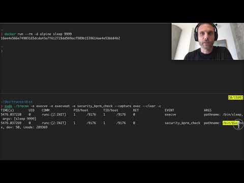 How Tracee captures executed files