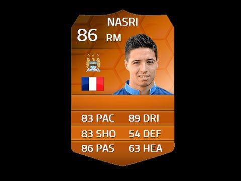 FIFA 14 MOTM NASRI 86 Player Review & In Game Stats Ultimate Team