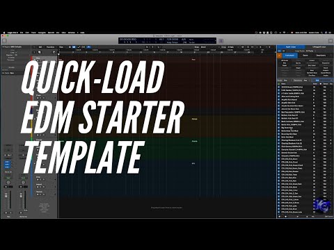 Tutorial: Quick-Load EDM template, create more songs FASTER THAN EVER