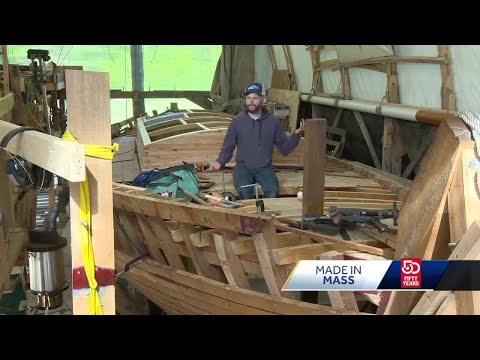 Woodworker building boat by hand to sail around the world