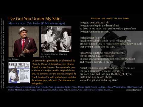 I've Got You Under My Skin video