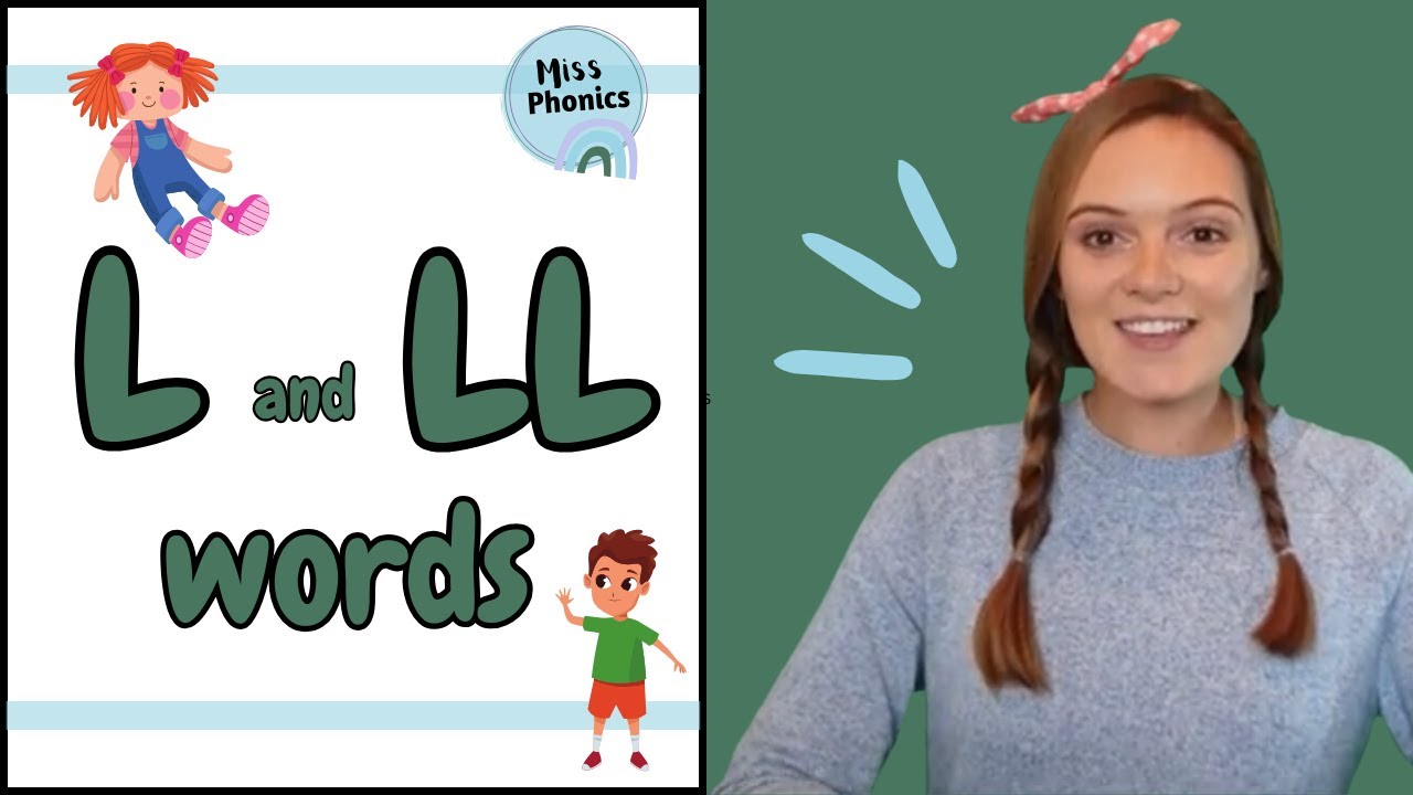Learn to Blend 'l' and 'll' Words with Miss Phonics | Reading Practice for Kids | British Teacher