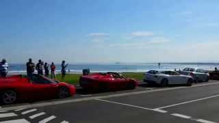 preview picture of video 'Ferrari fanfare in front of Maranello's'