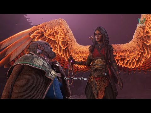 Freya Becomes Queen And Makes Odin Kneel To Her - God Of War Ragnarok