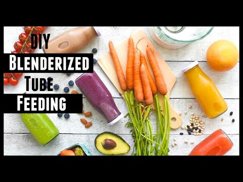 DIY BLENDERIZED TUBE FEEDING