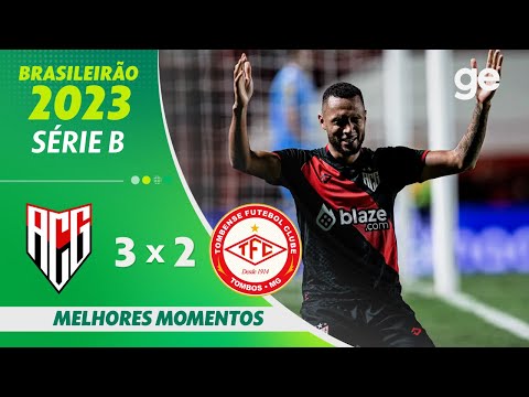 ATLÉTICO-GO 3 X 2 TOMBENSE | MELHORES MOMENTOS| 22ª RODADA BRASILEIRÃO SÉRIE B 2023 | ge.globo