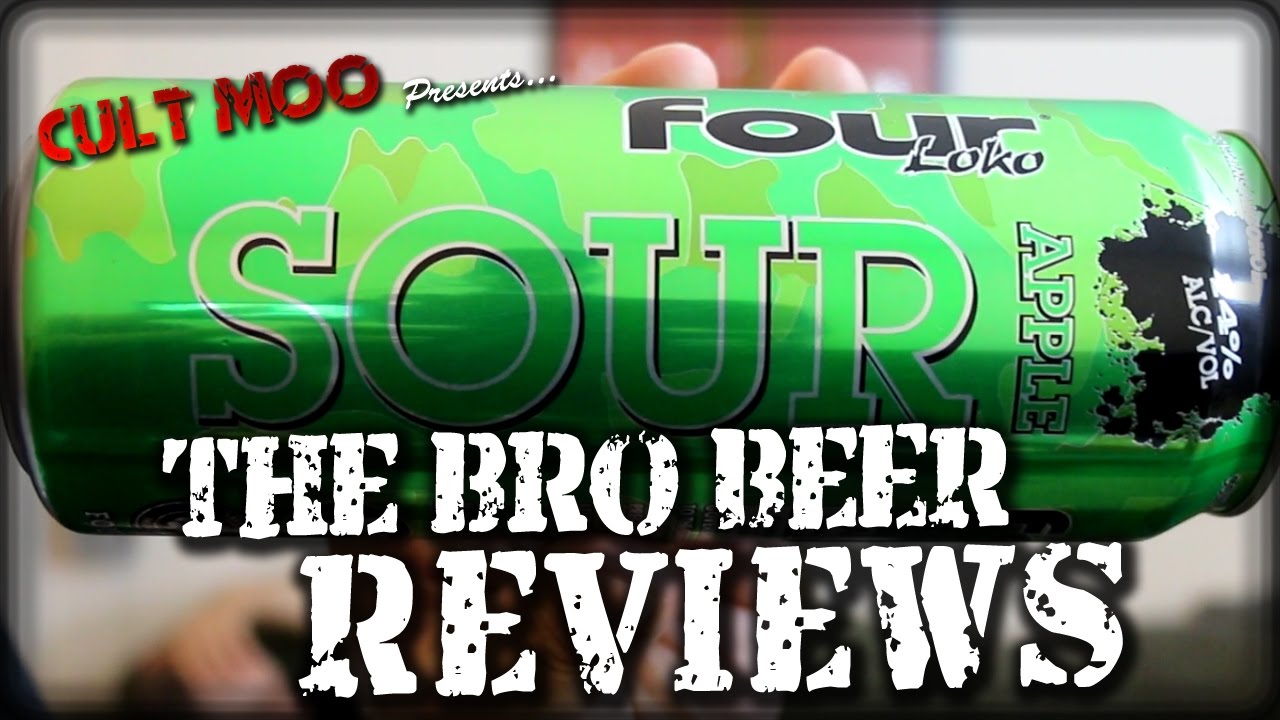 Four Loko Sour Apple 14% abv - The Bro Beer Reviews