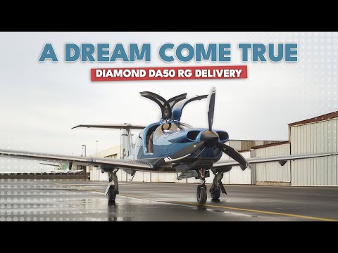 Taking Delivery of a Brand NEW Diamond DA50 RG