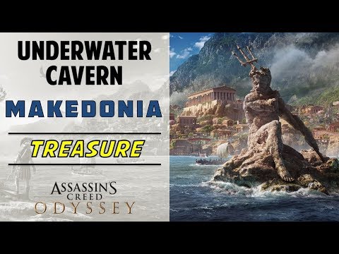 Underwater Cavern, Makedonia | Loot Treasure Location | ASSASSIN"S CREED ODYSSEY