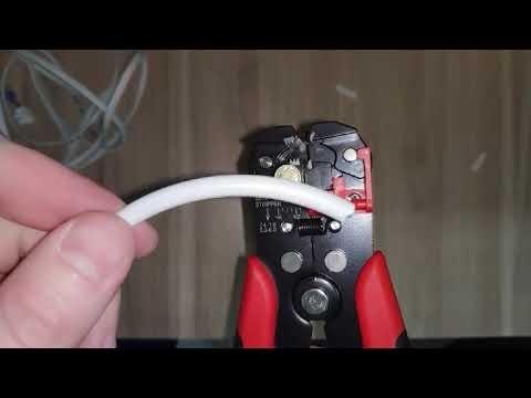 Клещи обжимные и зачистные YATO (YT-2313), длина 205 мм