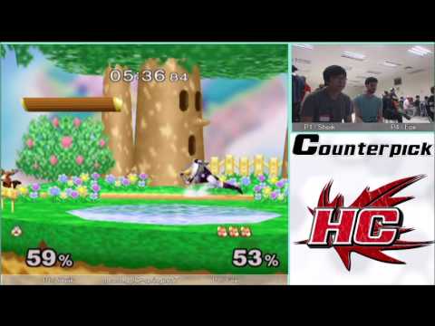 CPSpring2017 Melee Singles - Top24 WR2 Bo3: Mox (Sheik) vs Plat (Fox)
