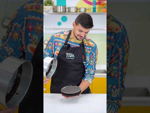 Black Cocoa Cake - Azucren recipe #blackcocoa #chocolate #chocolatecake