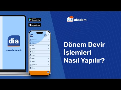 DİA'da Dönem Devir İşlemleri Nasıl Yapılır?