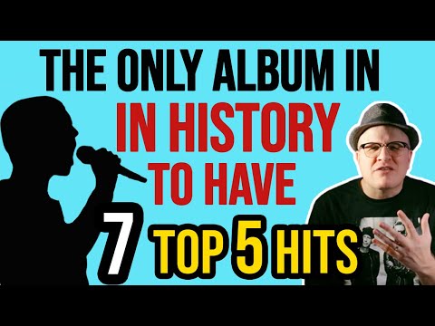 ONLY 1 Artist in HISTORY Has Had 7 TOP 5 HITS from 1 ALBUM & It's NOT Who U THINK!-Professor of Rock