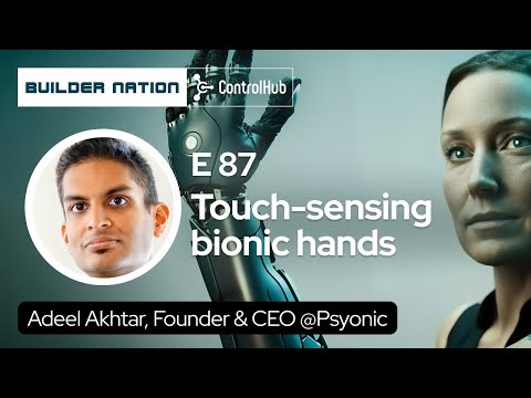 Touch-sensing bionic hands | Aadeel Akhtar #87