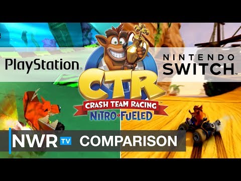 Crash Team Racing: Nitro Fueled - Switch vs PlayStation Comparison