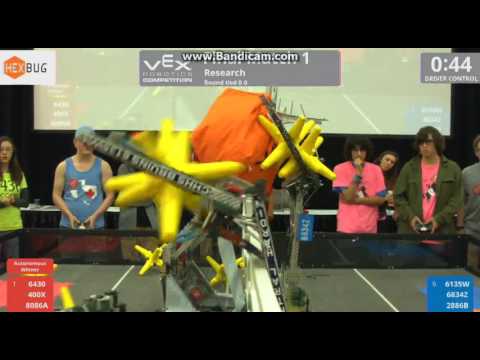 VEX Worlds 2017 6430 (Research) Finals 1/2