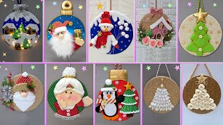 10 New Beautiful Christmas Decoration idea from Ordinary materials | DIY Christmas craft idea 35☃️