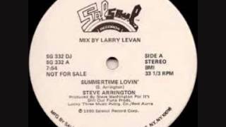 Steve Arrington  -  Summertime Lovin&#39;