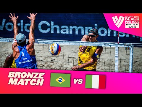 Evandro/Arthur vs. Ranghieri/Carambula -  Bronze Match Highlights Montréal 2023 #BeachProTour