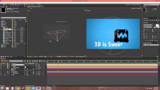 After Effects CS6 Tutorial - 50 - Setting up a 3D Scene Part 3
