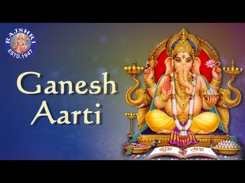 Sukhkarta Dukhharta - Ganesh Aarti with Lyrics - Ganesh Chaturthi Songs - Marathi Devotional Songs