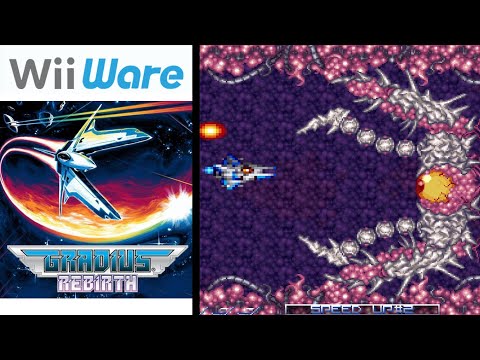 Gradius ReBirth ... (WiiWare) Gameplay Peek