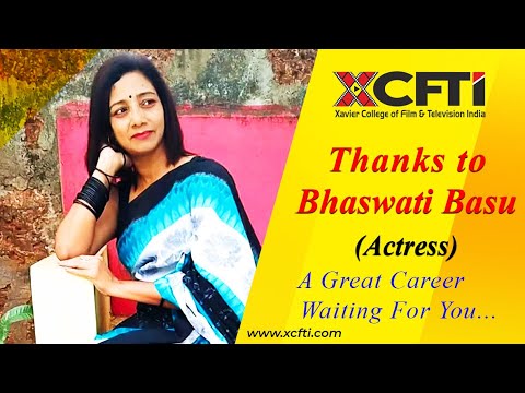 Thank you Bhaswati Basu for your valuable wishes || Xavier college of film & television India ||