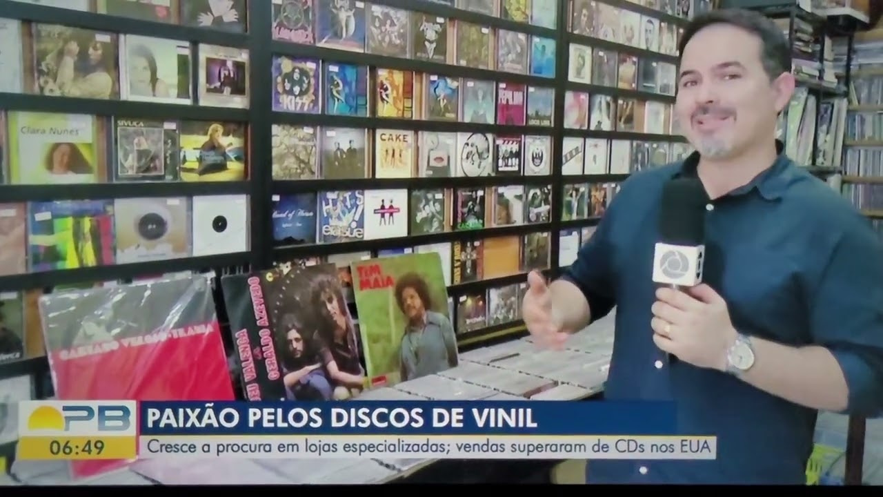 Degner Queiroz - Paixão pelos discos de Vinil