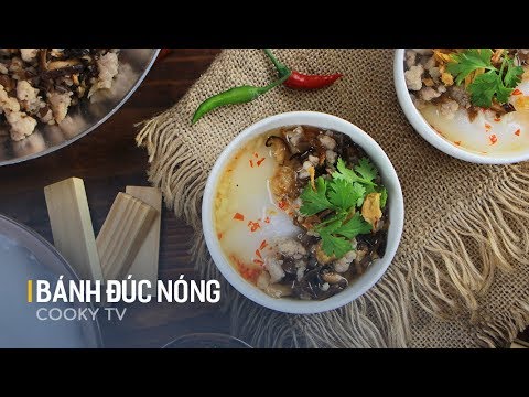 Cách làm BÁNH ĐÚC NÓNG nhâm nhi những ngày lạnh - Cooky TV