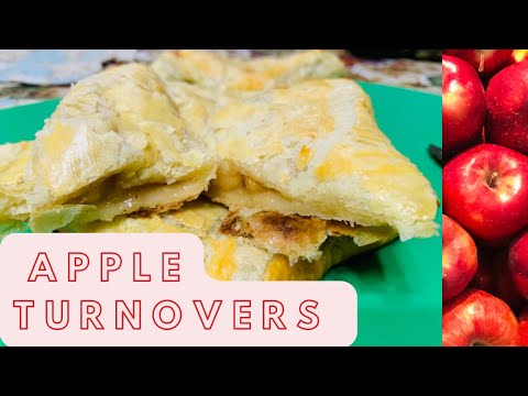 Easy and quick dessert , APPLE TURNOVERS 🍎🍏 - 4 Magic’s Sathwika