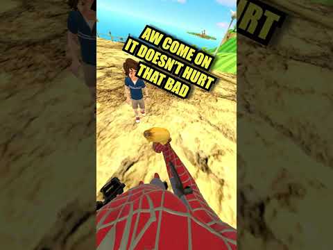 Spider Man VR GIVES HIS SON A GIFT #vr #virtualreality #spiderman #gaming #spidermanvr