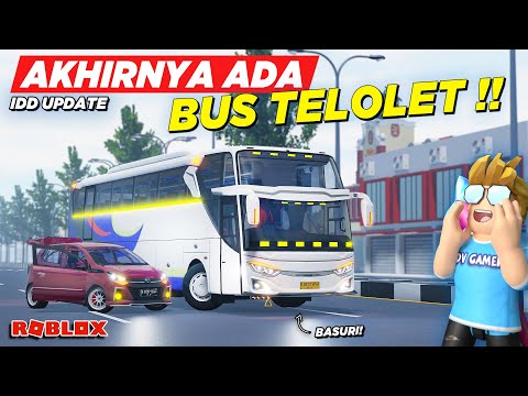 AKHIRNYA ADA BUS TELOLET BASURI SPESIAL !! REVIEW CDID REALISTIS UPDATE - Roblox Indonesia
