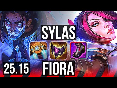 SYLAS vs FIORA (TOP) | 7 solo kills, 42k DMG, Godlike | NA Master | 25.15