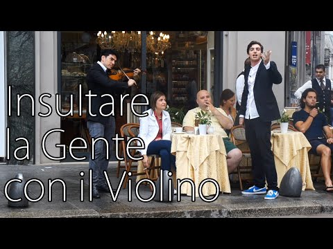 Insultare la Gente con il Violino [MINI VIDEO] -  [Esperimento Sociale] - theShow
