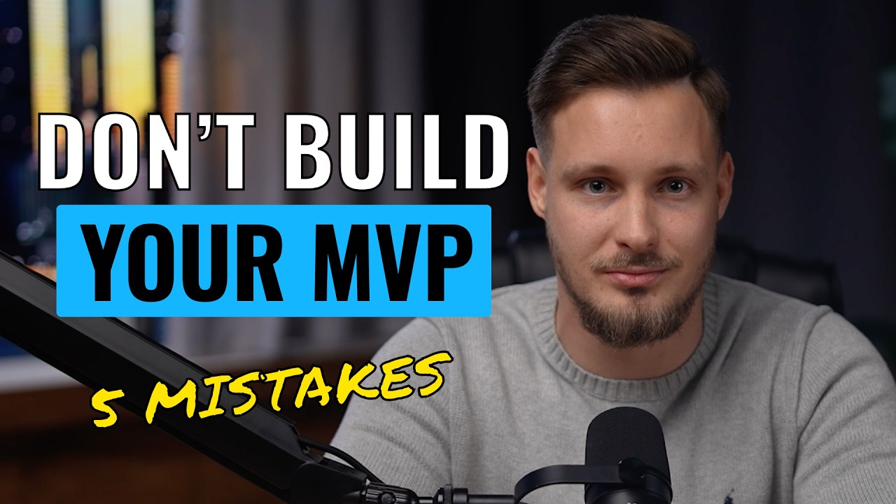 Don't Build an MVP: 5 Mistakes to Watch — recorded at Film Büro Video Studio Lisbon