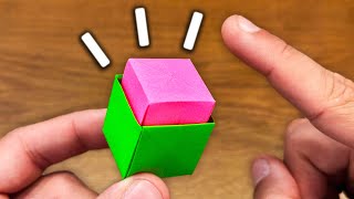 How To Make a Paper Pop-It Antistress Toy - Fun & Easy Origami