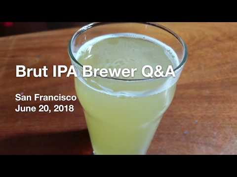 Brut IPA Inventor/Brewer Q&A