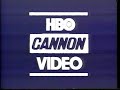 FULL VHS HBO Cannon Video January 1987 Preview Tape Featuring Back To School