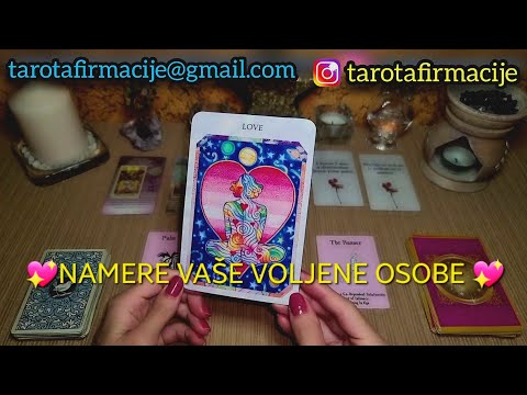 💖NAMERE VAŠE VOLJENE OSOBE PREMA VAMA OTKRIVENE🔮 IZABERI TAROT KARTE✨️
