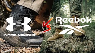 Under Armour vs. Reebok: Which Tactical Boot Reigns Supreme