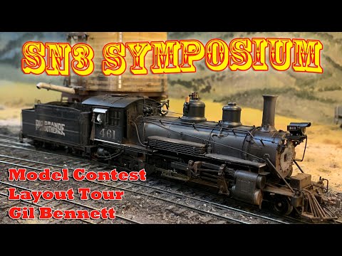 AMAZING Animated S Scale Railroad! Gil Bennett's Sn3 Layout and Model Contest at the Sn3 Symposium