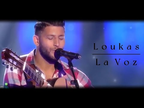 Loukas en las audiciones a ciegas de la voz // Italiano Jimenez